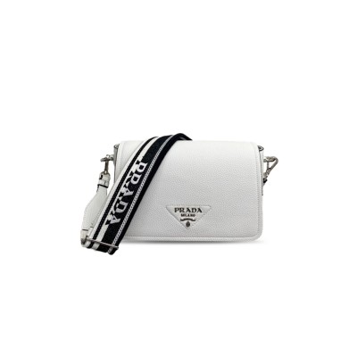 PRADA SMALL FLOU SHOULDER BAG 1BD314 (23*15.5*9cm) 